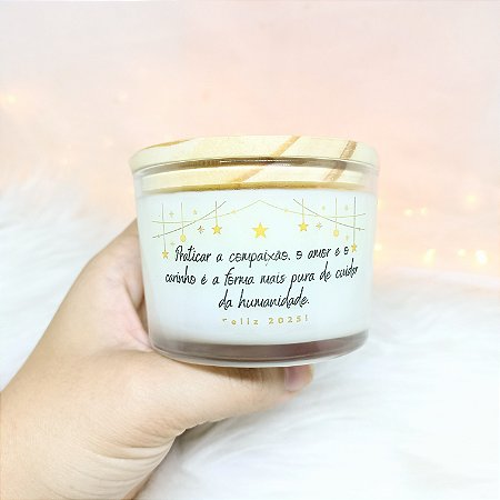 Vela Aromática Lembrancinha Ano Novo 110g