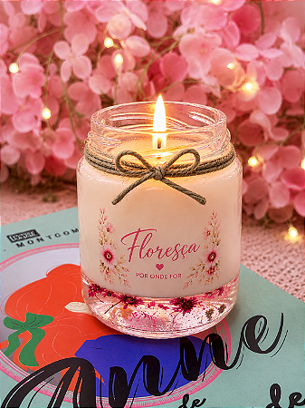 Vela perfumada Floresça