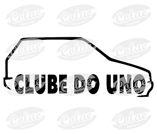 Clube do Uno ( 15 x 5 cm )