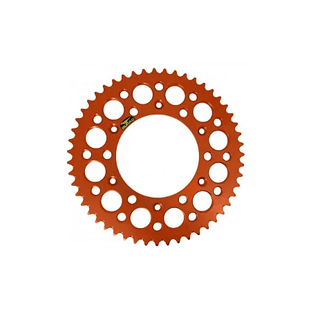Coroa Alumínio KTM 125cc até 450cc (LARANJA) - Durag