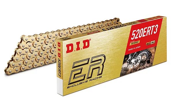 Corrente DID Gold ERT3 passe 520 (120 elos)