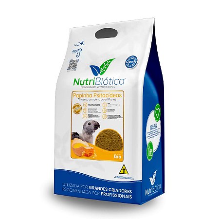Nutribiótica Papinha Psitacídeos SP +