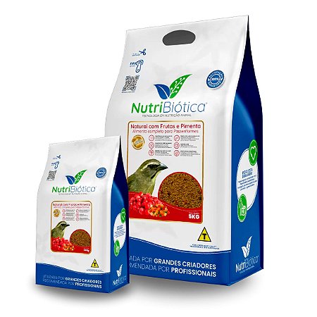 NUTRIBIÓTICA TRINCA FERRO NATURAL COM FRUTAS E PIMENTA SP 300 G
