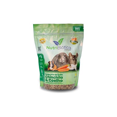 NUTRIBIÓTICA PDI, CHINCHILA E COELHO SP 500 G