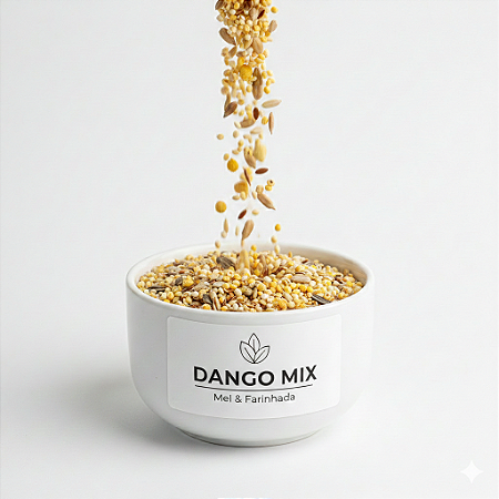 Mix de Sementes para Calopsita e Agapornis com Mel e Farinhada Premium