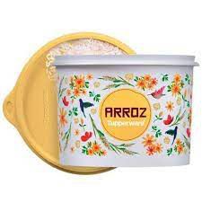 Tupper Caixa Arroz Floral 2 kg