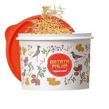 Tupper Caixa Batata Palha Floral