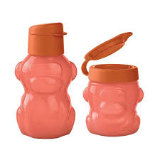 Kit Eco Tupper Kids Macaco 350 ml e Pote Macaco 300 ml
