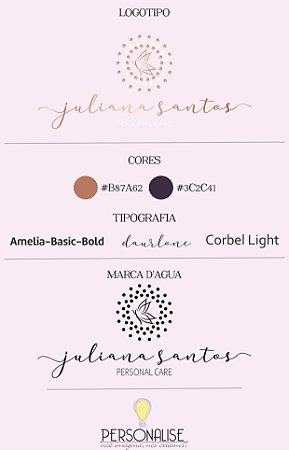 PACOTE IDENTIDADE SIMPLES ( LOGOTIPO+MARCA D'AGUA)