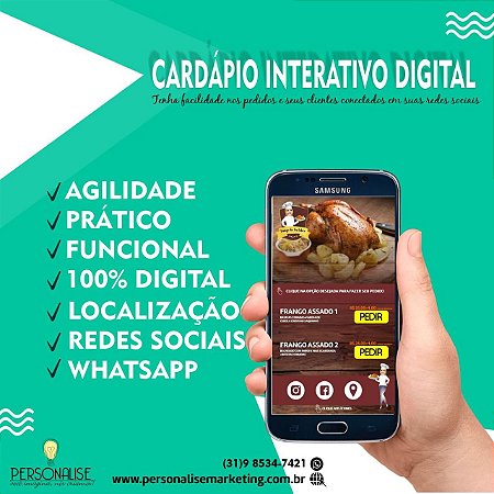 Cardápio Interativo Digital