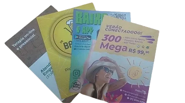 MINI PANFLETO 10.000 UNIDADES 7X10 COUCHÊ 90G BRILHO 4X4 COLOR