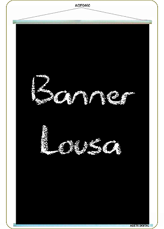 BANNER LOUSA PEDAGOGICO OU COMERCIAL 80X120CM