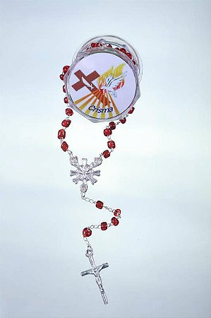 TERÇO MIÇANGA CRISMA C/ CXA ADESIVO