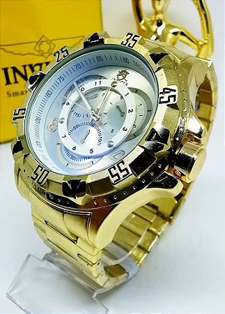 invicta excursion dourado