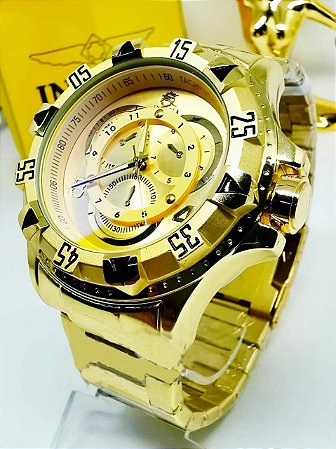 invicta excursion dourado
