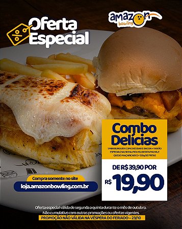 ESPECIAL DE OUTUBRO - Combo Delícias  *Consulte as regras do cupom na descrição*.