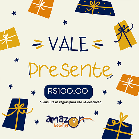 Vale Presente de R$100,00