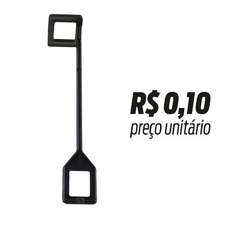 Pino Interligador Quadrado Preto pacote c/ 500pçs