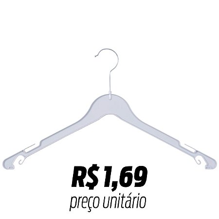 Cabide camiseta cinza - Cia do Cabide | Comprar Cabide por Atacado -  Fábrica de Cabides