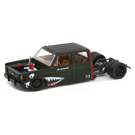 1973 - Caminhonete Chevrolet Cheyenne - M2 Machines - Escala 1/64 - Metal e pneus de borracha
