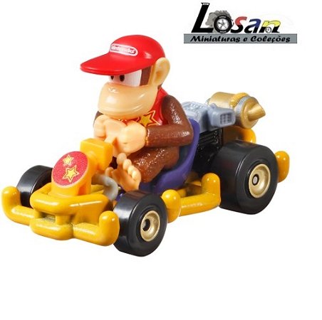 Diddy Kong Pipe Frame - Hot Wheels 1/64 - Mario Kart - Raro