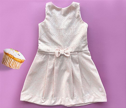 vestido infantil trapézio