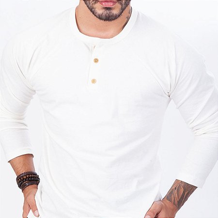 mens off white henley