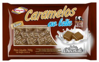 Caramelo ao Leite - Chocolate 700g -  Santa Rita