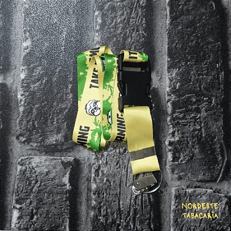 CORDÃO CHAVEIRO ESTAMPADO