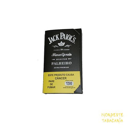 CIGARRO DE PALHA JACK PAIOL'S C/ 20 UNIDADES