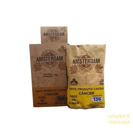 TABACO ORGÂNICO AMSTERDAM 25 G