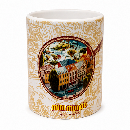 Caneca Mini Mundo Lupa