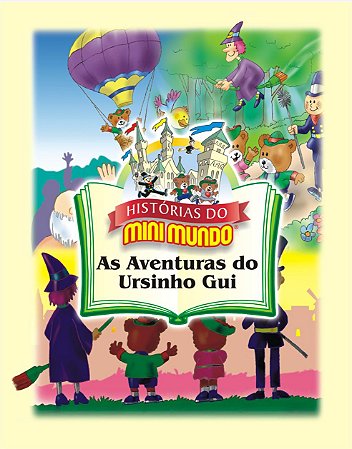 Livro As Aventuras do Ursinho Gui