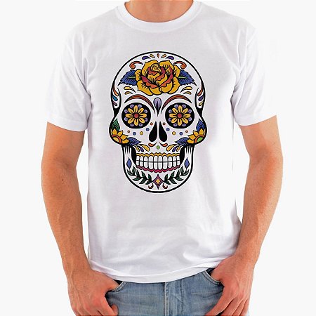 CAMISETA CAVEIRA MEXICANA