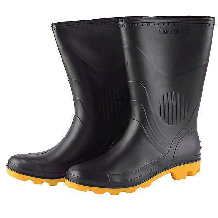 bota pvc com forro