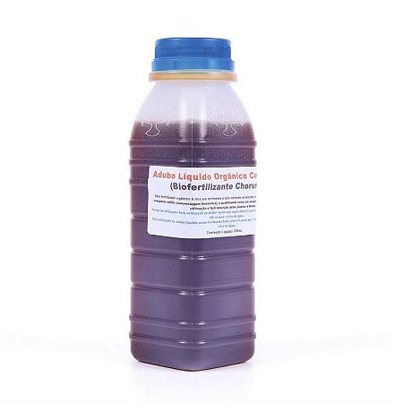 Adubo Líquido Orgânico Concentrado (Biofertilizante Chorume) 300 ML / 500 ML