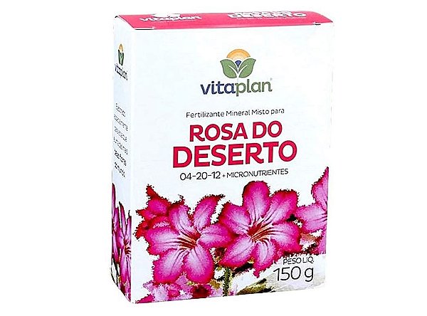 Adubo Especial para Rosa do Deserto Vitaplan 150 gr