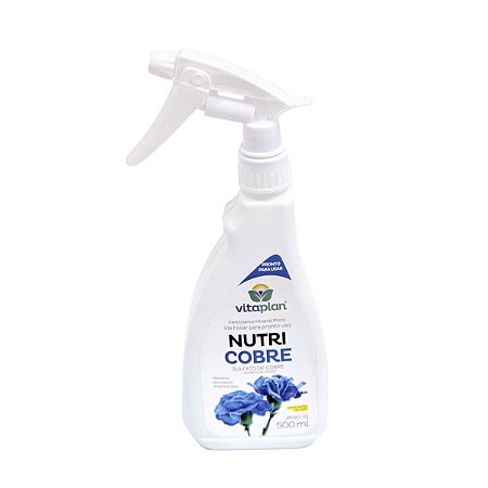 Fertilizante foliar NutriCobre Vitaplan - Pronto Uso - 500 ml