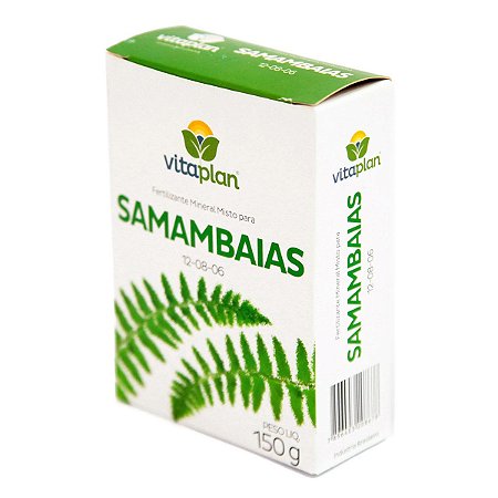 Fertilizante Completo para Samambaias Vitaplan 150 gramas