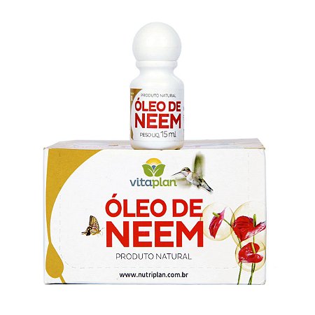 Inseticida Concentrado Óleo de Neem Contra Insetos, Cochonilhas e Pulgões 15 ml