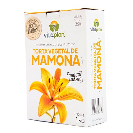 Torta Vegetal de Mamona Vitaplan 1 kg