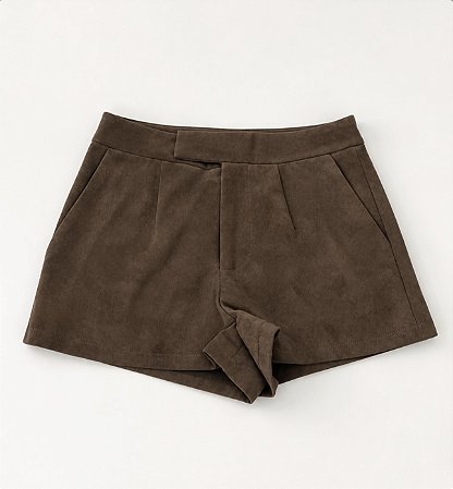 Mini Short Dara Marrom