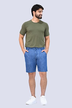 BERMUDA MASCULINA SPORT FINO BENICIO #MM#
