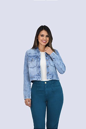 107 - JAQUETA CROPPED FEMININA #MM# VANGUARD