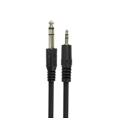 Cabo Audio 1p2st+1p10st 3mt Niq 3mm Pt F30240bb