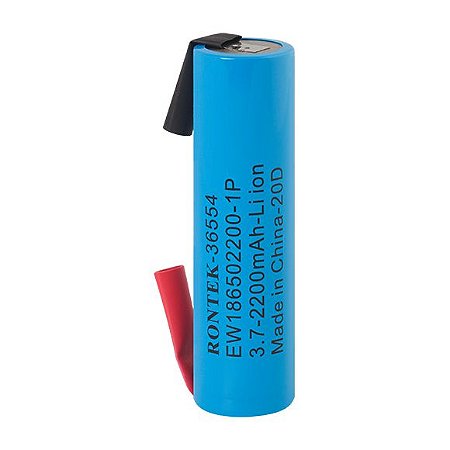 Bateria 3,6v 2600mah Li-ion 18650 C/tag 1c+ntc