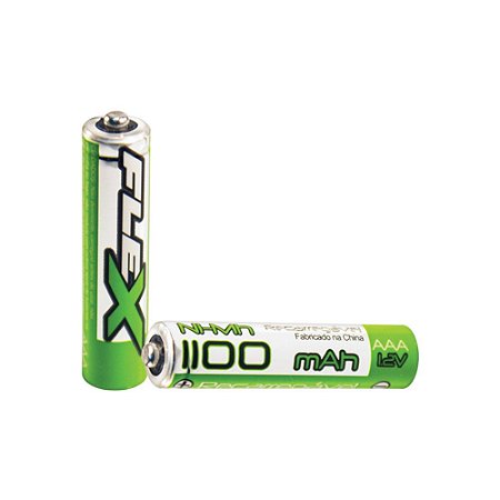 Bateria 1,2v Aaax2 1000mah Nimh Top(par)