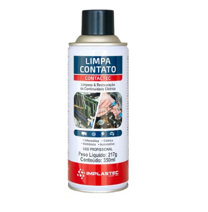 Limpa Contato Seco Contatec 350ml Spray Implat/cda