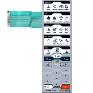 Membrana Midea Mtas41/mtas42 Cinza