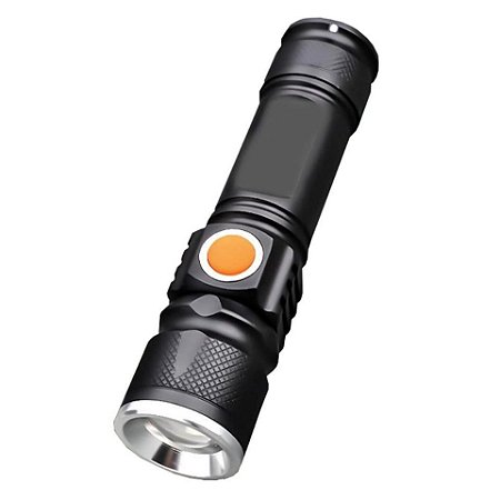 Lanterna 1led Recarr+zoom 6w Usb-macho Fnb(p1)